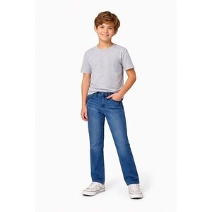 NWT Lazer Medium Wash Denim Slim Straight Jeans Boys Size 16 NEW